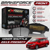 Brakeforce Extreme Carbon Ceramic Front Brake Pads for Honda Shuttle 2015 Up To Present Model