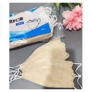 Masker kf94 4Ply 4 Ply isi 50 pcs masker dewasa gold kf 94 50