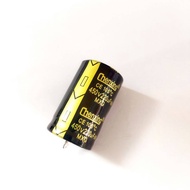 2pcs 220uF 450V 220MFD 450Volt -40+105C Aluminum Electrolytic Capacitor 25×40mm