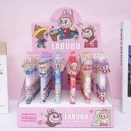 Korean Style Student Neutral Pen Black Core GP-80058 Sticker Click Pen High Value Business Supplies 