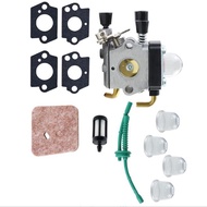 HOMETOOL ชุดคาร์บูเรเตอร์โลหะสำหรับ FS45สำหรับ FS55สำหรับ FS38ติดตั้งง่ายอุปกรณ์เสริม