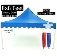 KT WARE  8x8 ft folding canopy / folding tent / conopy bazaar / khemah / kanopi pasar malam payung n