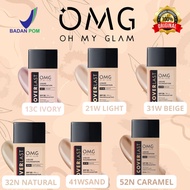 OMG Oh My Glam Coverlast Liquid Foundation All Variants - Foundation - Foundi omg
