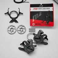 GTS 7/8 Speed Rear Derailleur and Hydraulic Disc Brakes GTS 7/8 Kelajuan Tanjakan Belakang dan Brek 