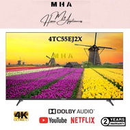 SHARP 55 INCH TV 4TC55EJ2X 4K UHD SMART TV