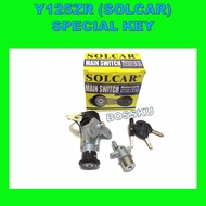 Y125ZR SPECIAL KEY SET SOLCAR Y125Z NEW MAIN SWITCH SET SOLCAR YAMAHA Y 125ZR KUNCI SET SPESIAL SOLC