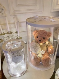 小香布永生玫瑰花束 熊熊禮盒 聖誕禮物 乾燥花 生日 情人節 客製