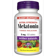 Melatonin Time Release 5 mg, 60tabs