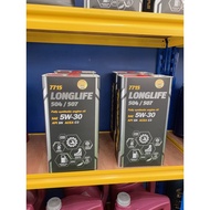 Readystock Minyak Hitam Mannol Longlife 5W-30 5L