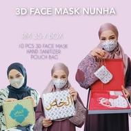 3D FACE MASK NUNHA | DUCKBILL | HAND SANITIZER