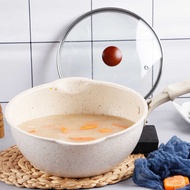 26cm Volcanic Rock Color Non-Stick Pan Wok No Fume Omelette Wok