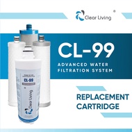 Clearliving CL-99 Replacement Cartridge | CZ-2 | CZ-3 | CZ-3 Plus | CZ-4 Activated Carbon Cartridge