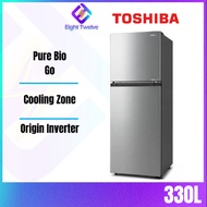 (FAST DELIVERY) Toshiba Refrigerator Inverter 2 Doors fridge 230L/300L/330L | Peti Sejuk | 冰箱