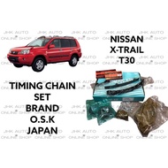 NISSAN X-TRAIL T30 TIMING CHAIN SET BRAND O.S.K N146K MADE IN JAPAN