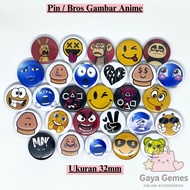 Brooch PIN | CUTE AESTHETIC PIN | EMOJI EMOJI EMOJI | PIN BUTTON