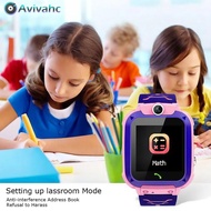 Q12เด็ก Smartwatch Digital เครื่องวัดชีพจรโทรศัพท์นาฬิกาข้อมือไอบีเอสโลเคเตอร์