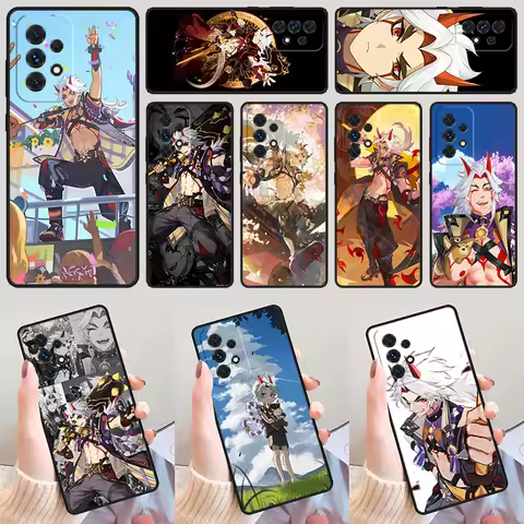 Genshin Impact Arataki Itto For Samsung Galaxy A52 A72 A73 A20e A21S A50 A70 A11 A12 A42 A31 A40 A51