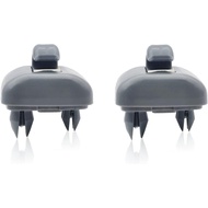 2-Pack Grey Interior Sun Visor Hook Clip Base Makeup Mirror Fixing Bracket, Upgraded Car Interior Su