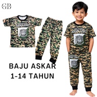 Baju Askar Kanak Kanak Baju Askar Budak Lelaki Baju Polis Budak Lelaki (1- 14 Tahun) baju budak lela