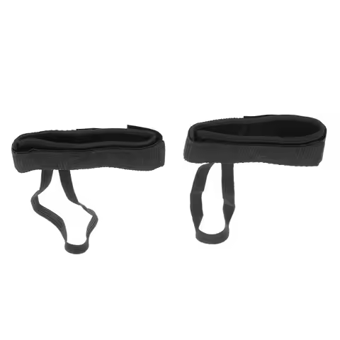 Bodyboard Fin Leashes Adjustable Nylon Fin Savers Padded Ankle Strap for Surfboard Fins Protection