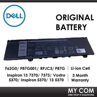 Dell F62G0/ Inspiron 13 7370/ 7373/ 7386/ Vostro 5370/ P87G Battery Internal Original Laptop Battery