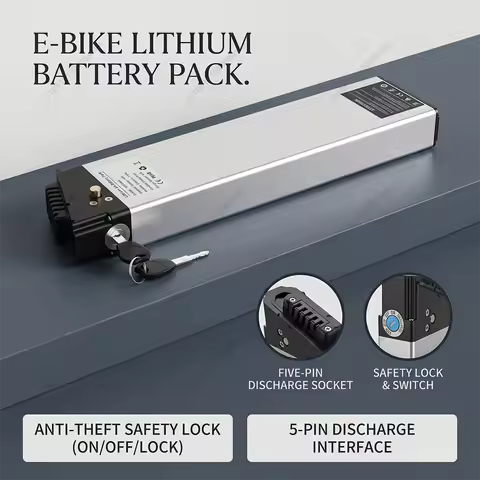 Folding Ebike Lithium Battery 48V 20Ah 14Ah 10Ah DCH-006 Internal Akku for LAFLY X3 X5 JINGHMA R7 R5