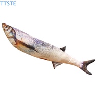 TTSTE Simulation Fish Plush Pillow, Stuffed Grouper Cartoon Fish Plush Toy, Creative Lovely PP Cotto