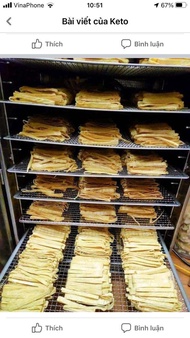 Combo 10 gói Mỳ váng đậu keto giá 130k