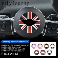 HYS   MINI Steering Wheel Centre Sticker For MINI Cooper Countryman U25 J01 F65 F66 F67 J05 Interior