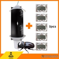 RHINOCEROS BEETLE TRAP Rumah Kumbang Pheromone Perangkap Rumah Kumbang Untuk Kebun Kelapa Sawit  抓捉甲