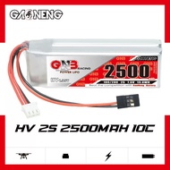 GNB25002S10HV || Gaoneng GNB 2S 7.6V 2500mAh 10C LiPo Battery JR for TX RX Servo Nitro Car
