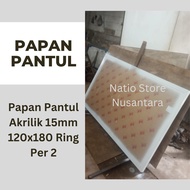 Papan Pantul Basket Akrilik 15mm 120x180cm Ring Per 2