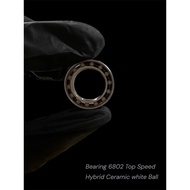 Bearing 6802 Ceramic Hybrid Top Speed White Ball