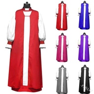 Men Medieval Church Prayer Robe Gown Retro Priest Monk Missionary Party Anime Nun Outfit Cosplay