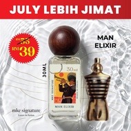MKE PARFUM 30ML MAN ELIXIR EXCLUSIVE EDITION MKE SIGNATURE EDP PERFUME