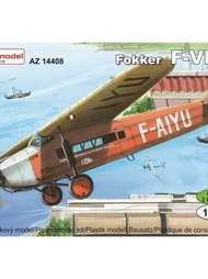 Ready Stock AZmodel 1/144 Netherlands Fokker Fokker F.VIIa Airliner Various Models (Include Etching 