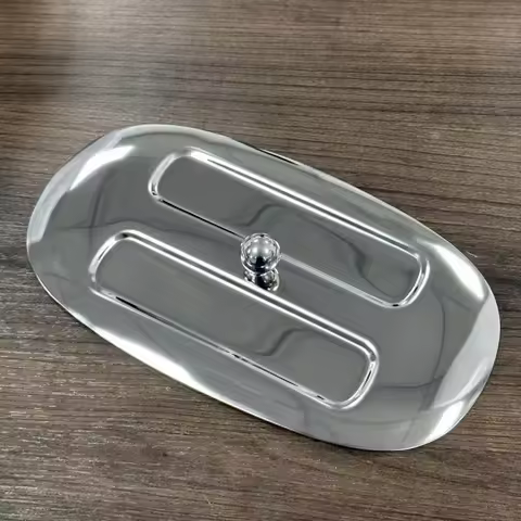 Suitable for SMEG toaster TSF01 stainless steel lid accessory