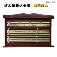 Score Board Club Snowke Solid Wood Billiards Plastic Plate Billiards British Score Score Board Mahog