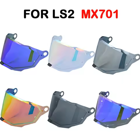 For LS2 MX701 EXPLORER C Motocross Detachable Rally Off-road Motorcyle Helmet Replacement Visors Ext