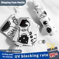 Astronaut dog Umbrella folding automatic uv protection small pocket size Umbrella mini size Umbrella