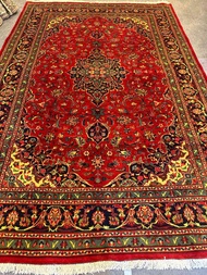 Persian Kashan carpet thick pile wool 200x300 Cm product of Iran 🇮🇷t15-20