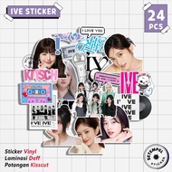 IVE Sticker Pack 24pcs | Waterproof vinyl kpop ive sticker