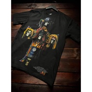 Guns N Roses Rocket Lab เสื้อยืดสีดำ ผ้าคอตตอนพรีเมี่ยม USA สกรีนแบบ DTG งานละเอียดคุณภาพสูง คมชัด R