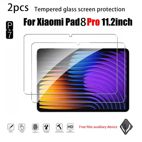2pcs HD Tempered Glass Screen Protector For Xiaomi Pad 8pro/8 112.inch 7spro 12.5/7pro/7 6spro12.4/6