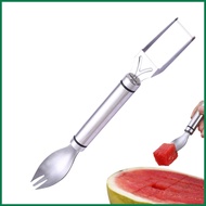 Watermelon Fork Slicer Cutter 2-in-1 Slicer Fork for Fruit Kitchen Fruit Cutter Tool for Home Picnic