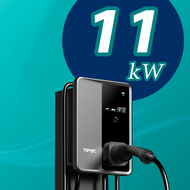เครื่องชาร์จรถยนต์ไฟฟ้า EV Charger เชื่อมต่อ WIFI Bluetooth TOPAC Wallbox 7kW 32A และ 11kW 16A
