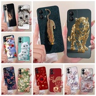 For Motorola Moto G13 G23 G53 G73 Case Cool Animals Painted Cover Soft TPU Phone Case For Moto G73 G