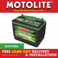 【Hot Sale】Motolite Excel Maintenance Free Car Battery NS60/ B24L (24 Months Warranty)