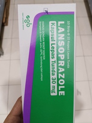 Kapsul Lansoprazole 30 mg Kapsul Tunda box berno