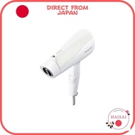 [Direct From Japan]Panasonic Ionicity hair dryer, powerful drying, large air volume, light weight, negative ions, white EH-NE5J-W